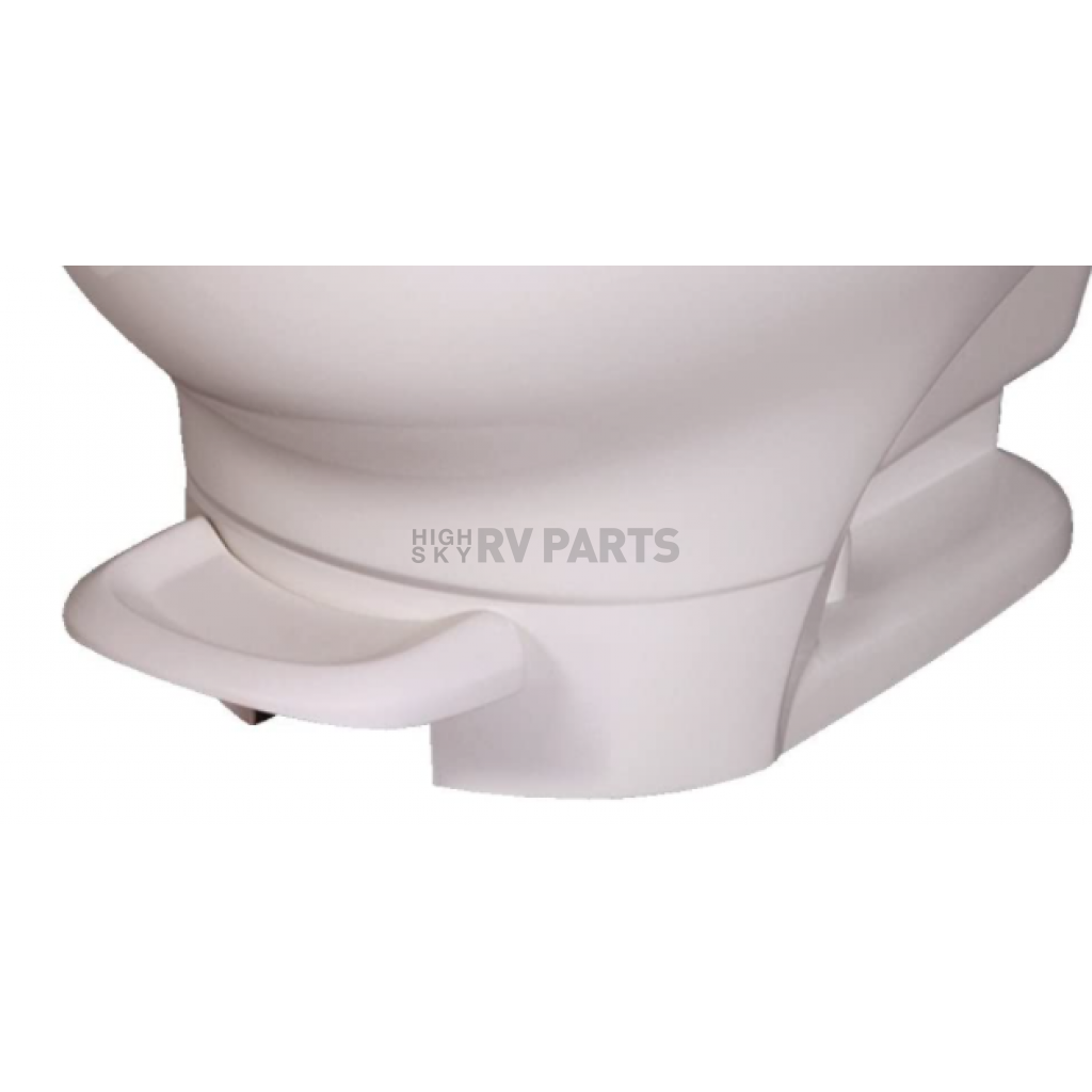 Toilets White Thetford Low Profile Aqua Magic V Rv Toilet Pedal Flush